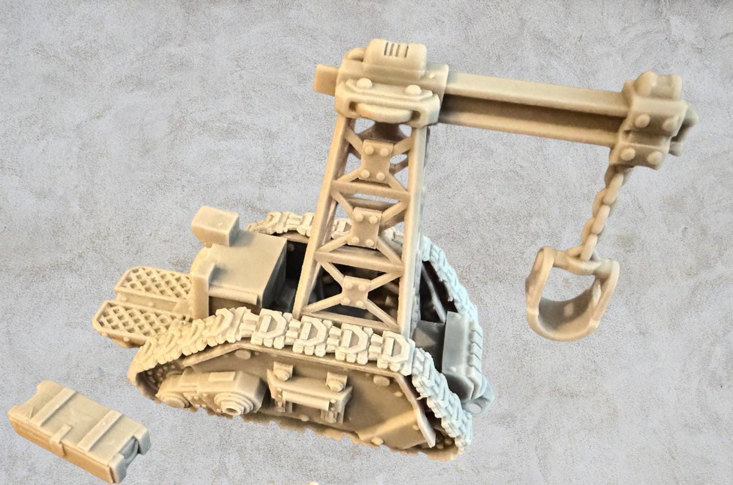 Ammo Train for Artillery platforms (figure is to indicate scale. not included).