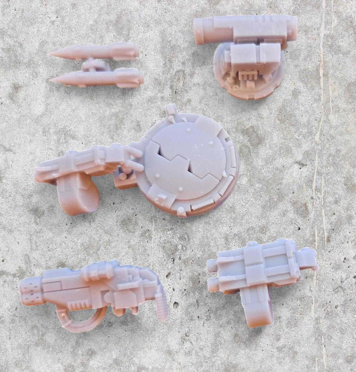 Tank copula weapons kit.