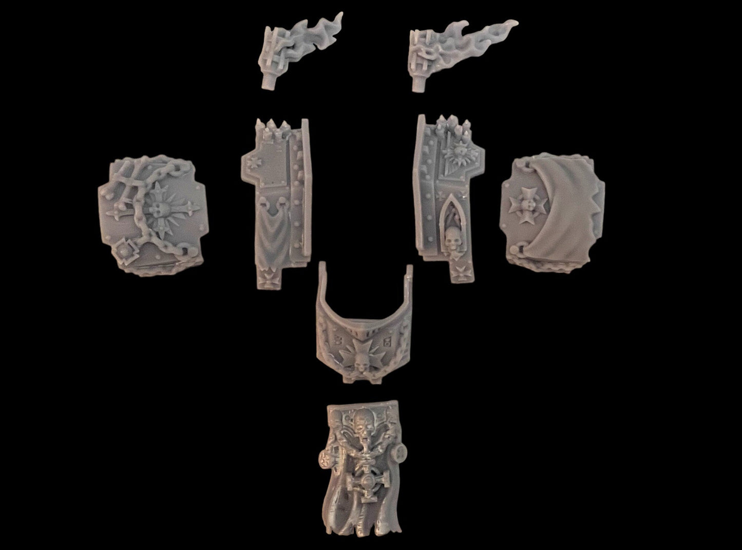 Eternal Pilgrims Armour Set - Dreadnought Conversion Kit 9 items