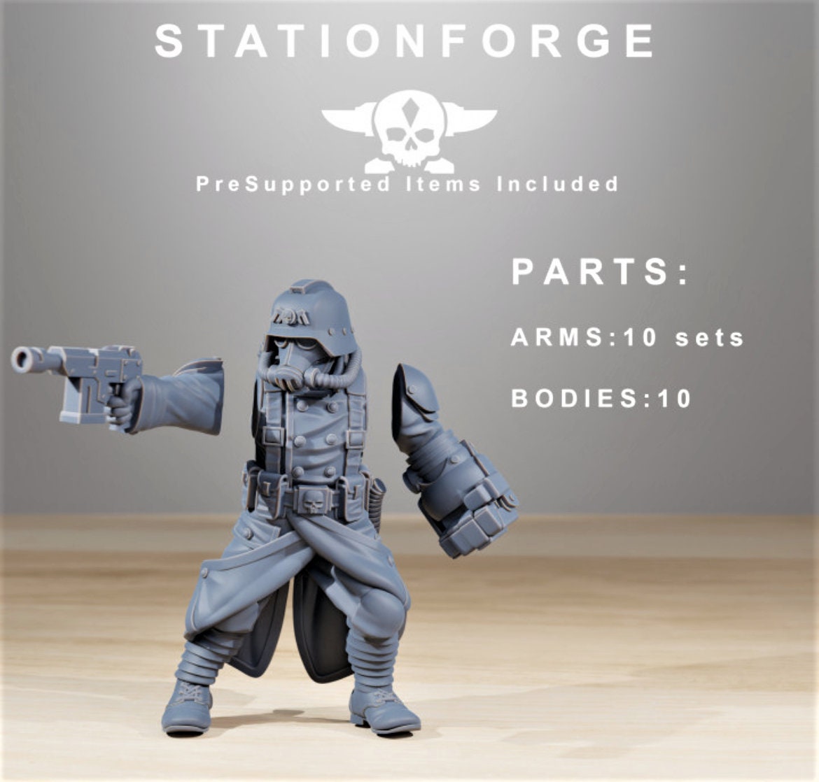 Grimguard Acolytes/ Stationforge minatures