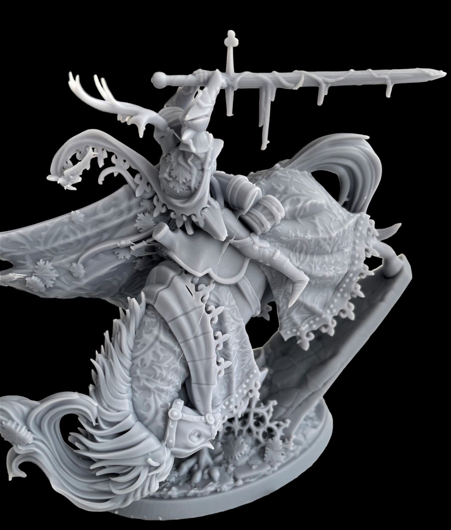 Mounted Green Knight DnD (2 sizes)