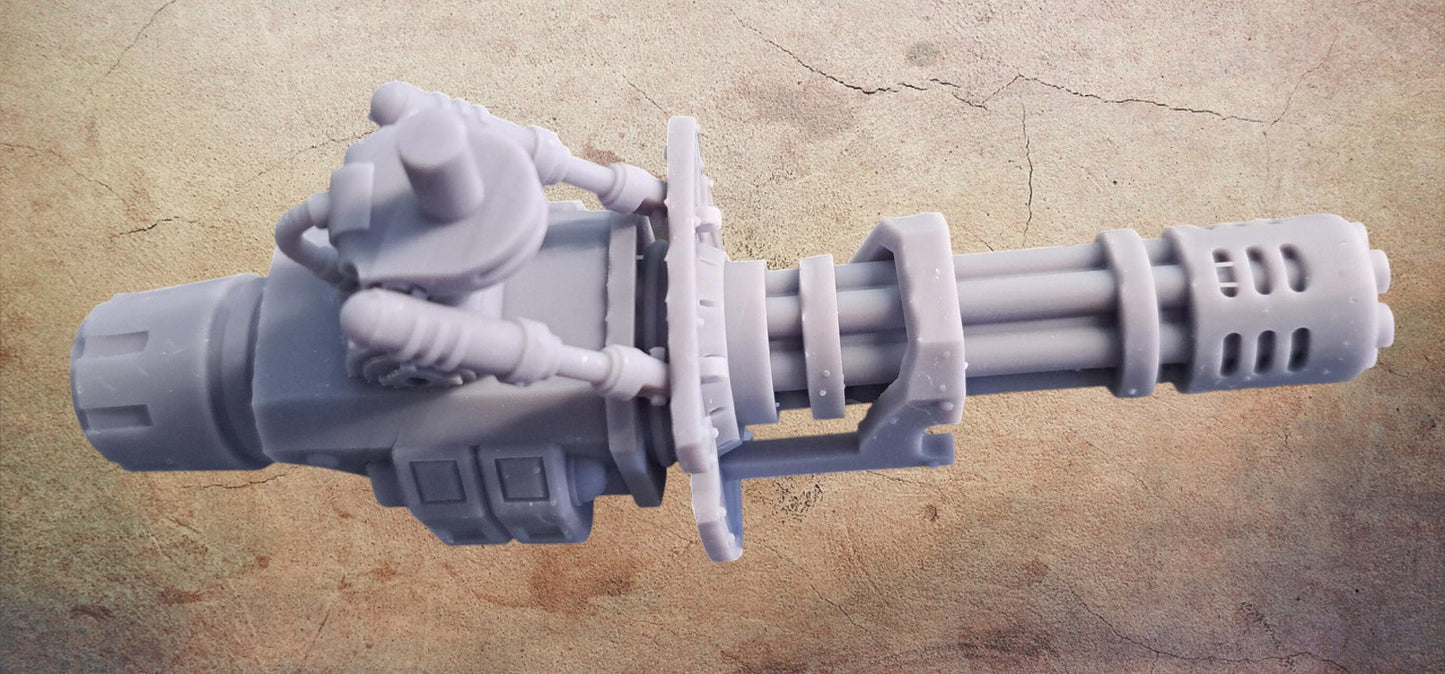 Knight Gattling cannon.