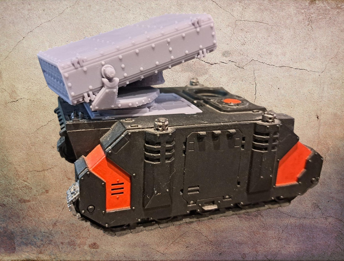 Mlrs missile system for little tank.