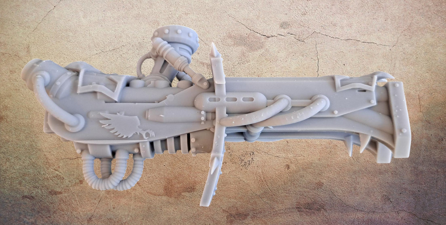 Emp Children Sonic weapon for large fitting robot.
