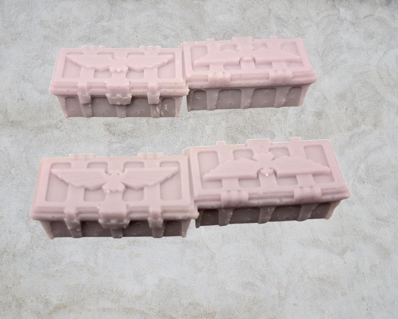 Ammo Crate barricades.