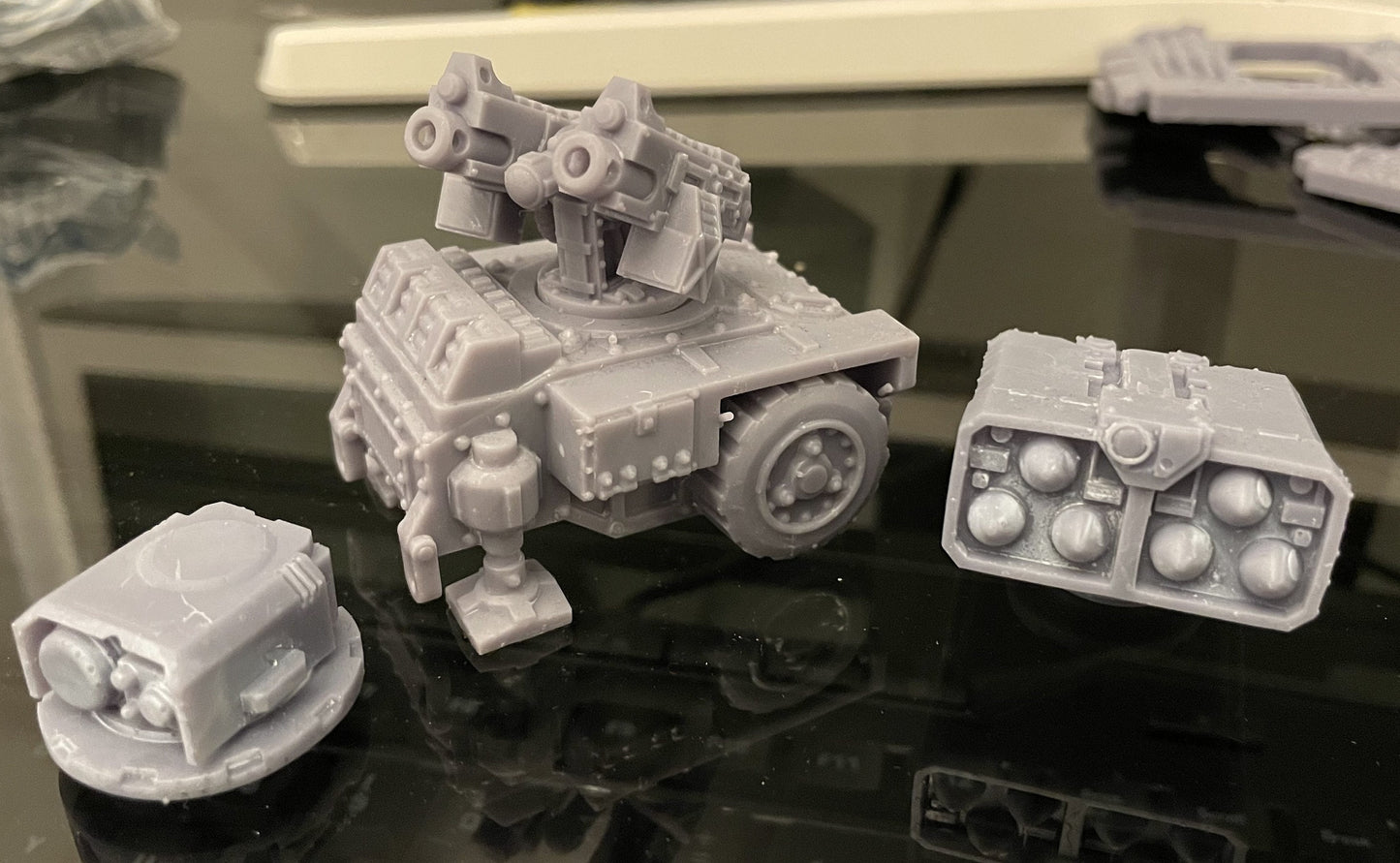 Gun Carriage with Weapon Options