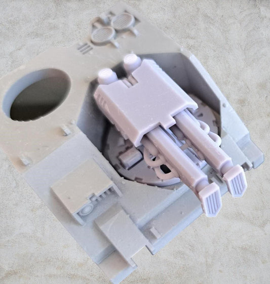 Noisy marine landraider Front gun mount.