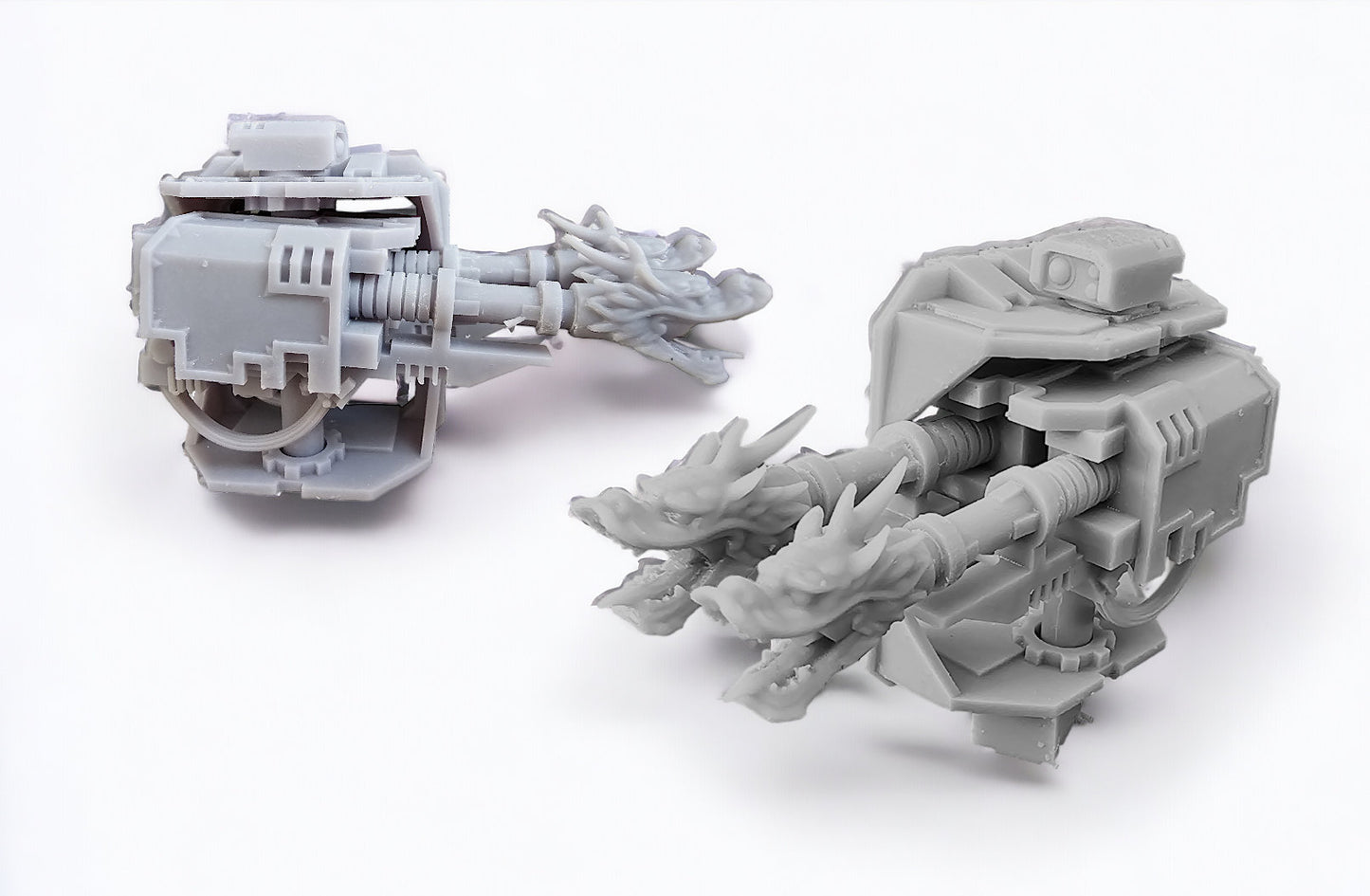 Chaos landraider lascannons  tank Sponsons (set of 2)