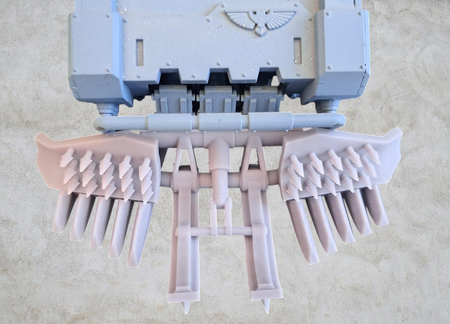 Chaos mine plough for Rhino/predator/Impulsor.