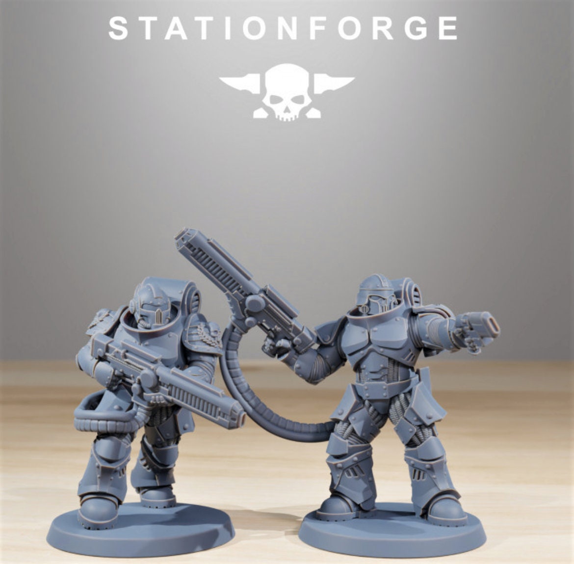 Socratis Exterminator / Marine / Stationforge minatures