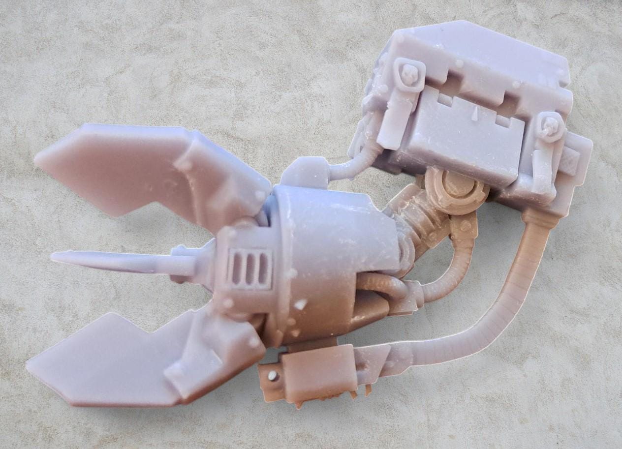 Dreadnout close combat Weapon upgrades - 3 variations