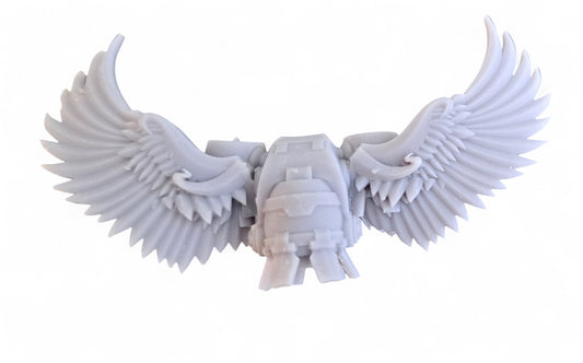 Winged jump pack.
