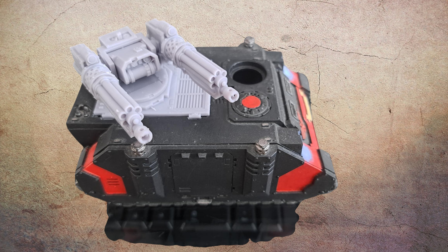 Razor back, Rhino Conversion option 1.
