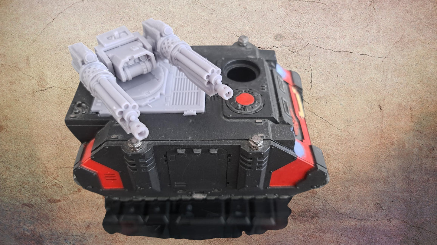 Razor back, Rhino Conversion option 1.
