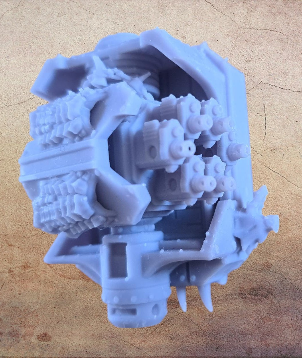Dragon land raider Bolter conversion.