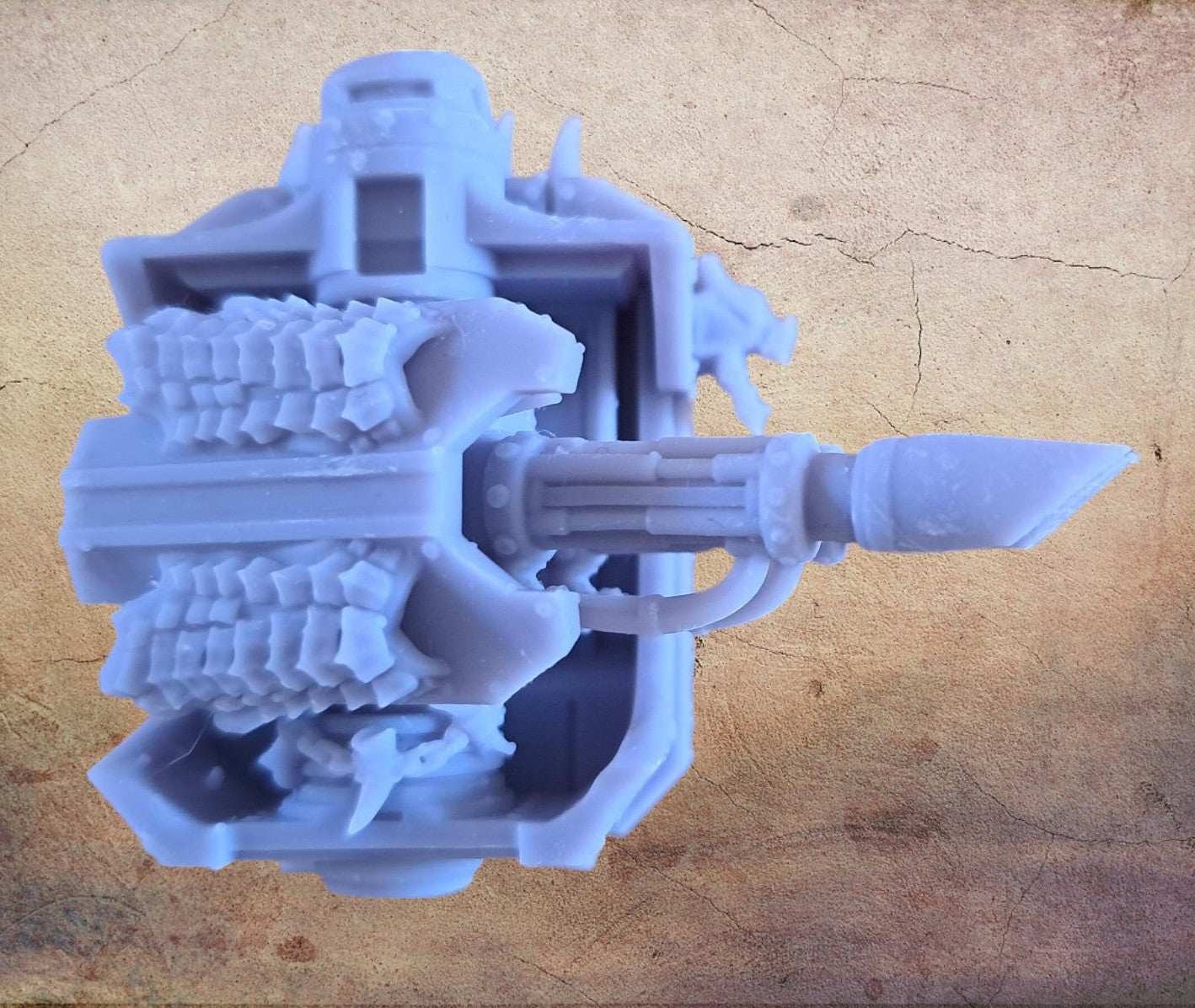 Dragon land raider las cannon conversion.