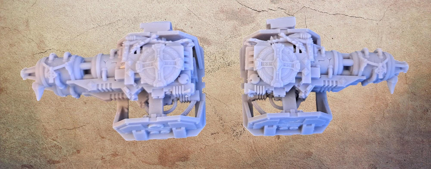 landraider Hellfrost cannons Sponsons.