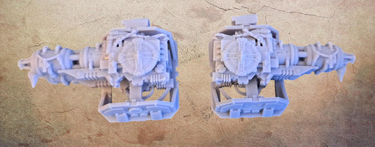 landraider Hellfrost cannons Sponsons.