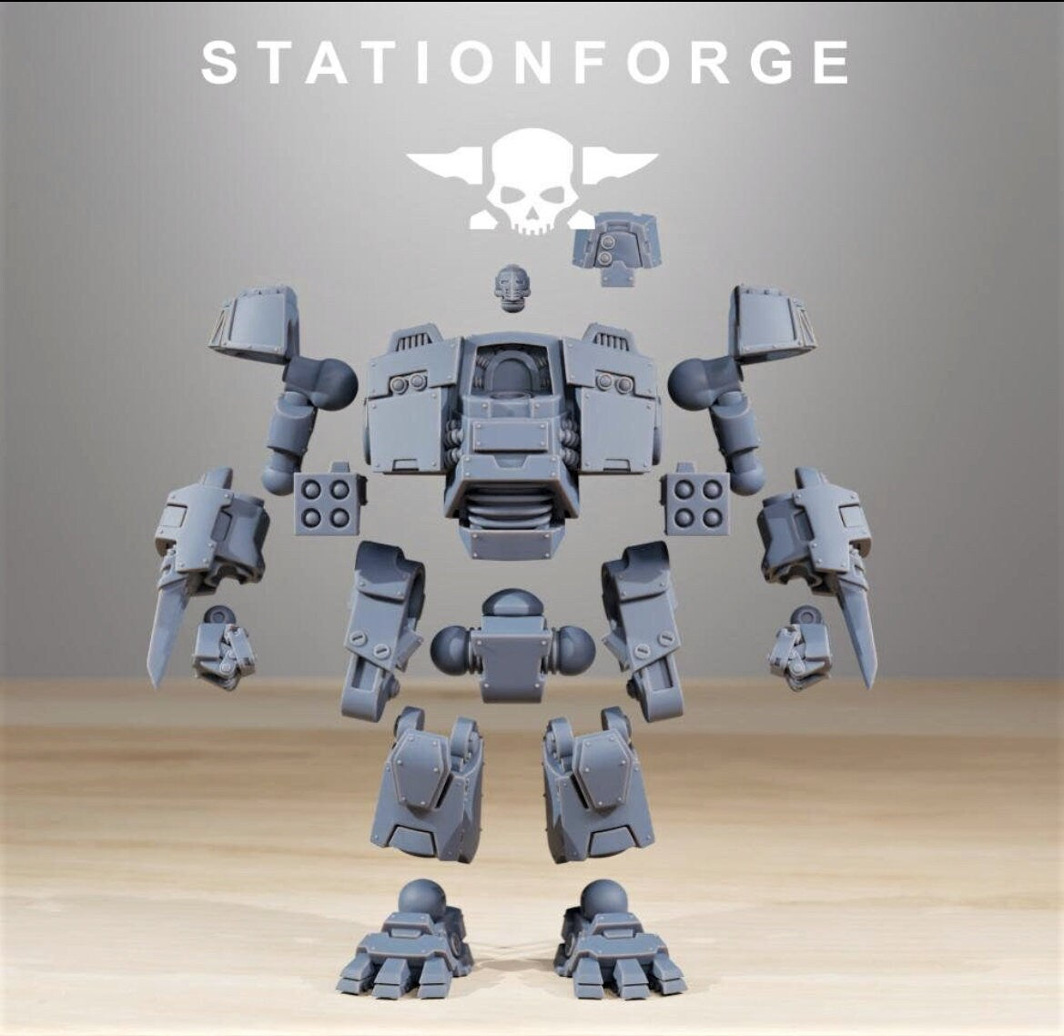 Socratis Dreadstorm/knight/Robot/Marine/Stationforge 3d print