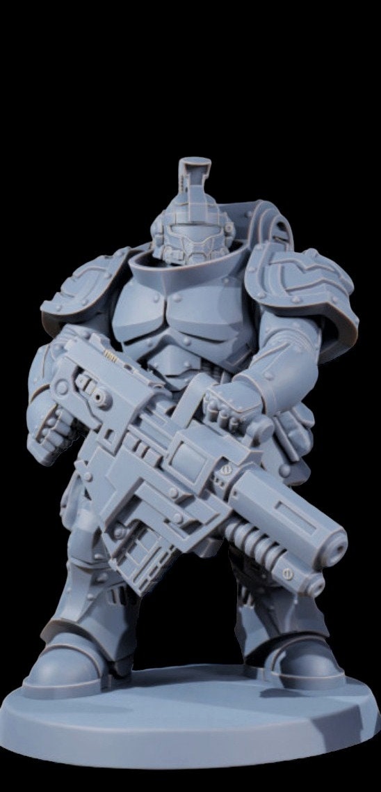 Socratis Erradicators x 3 /3d resin minatures/Station Forge/ Bases available separately