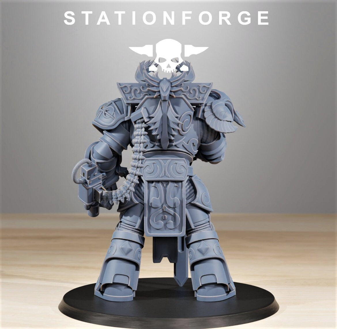 Socratis Archon 3D printed station forge miniatures