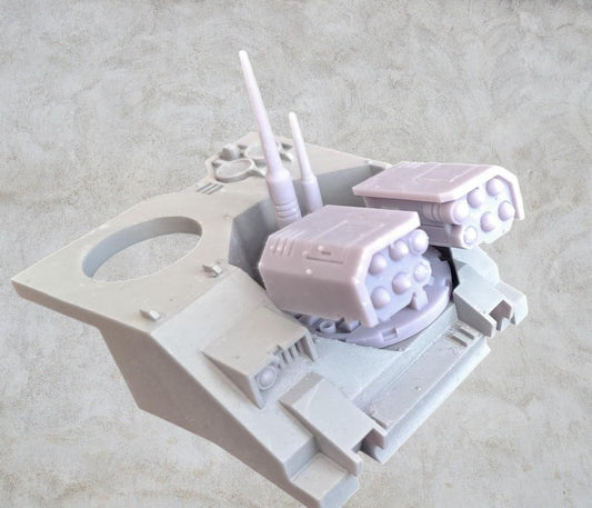 landraider Front gun mount 4.