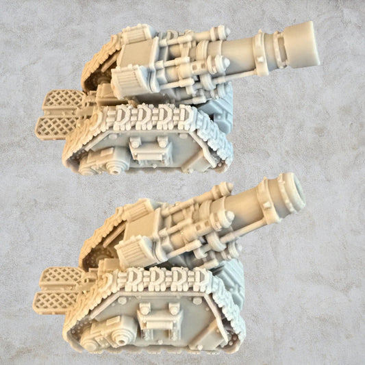 Big Gun Artillery platforms, (two choices).