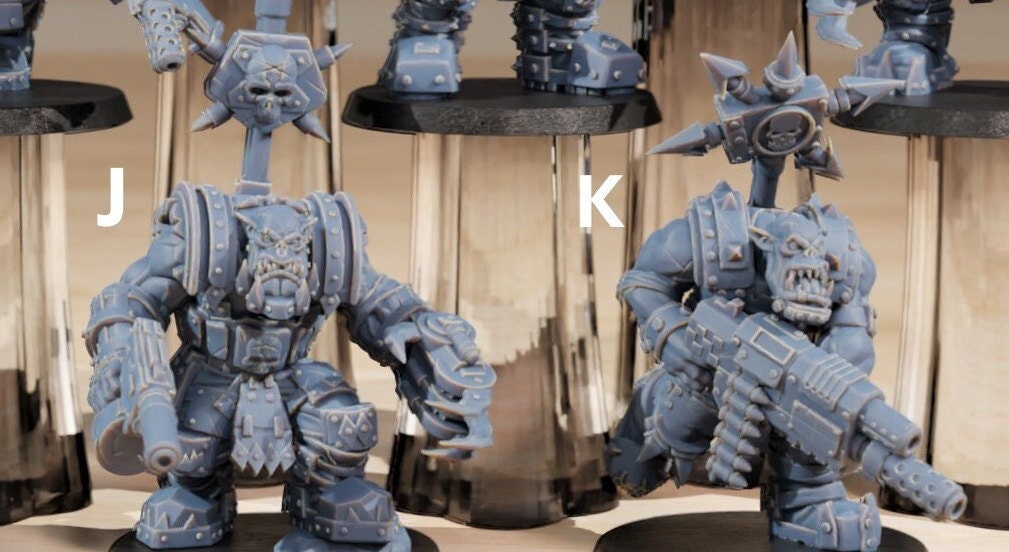 Orkaz Skull crushers by Stationforge