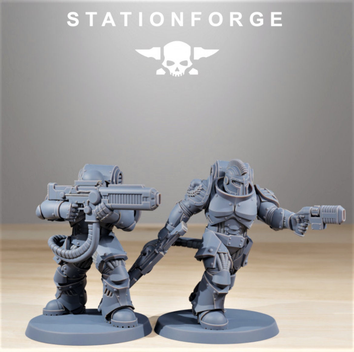 Socratis Exterminator / Marine / Stationforge minatures