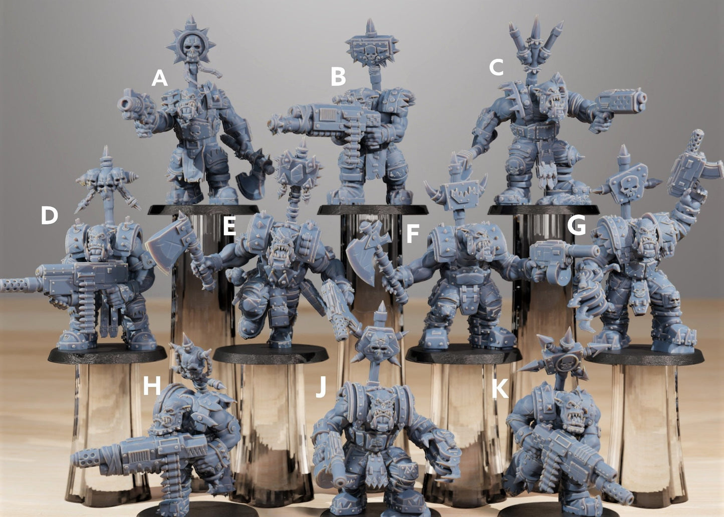 Orkaz Skull crushers by Stationforge
