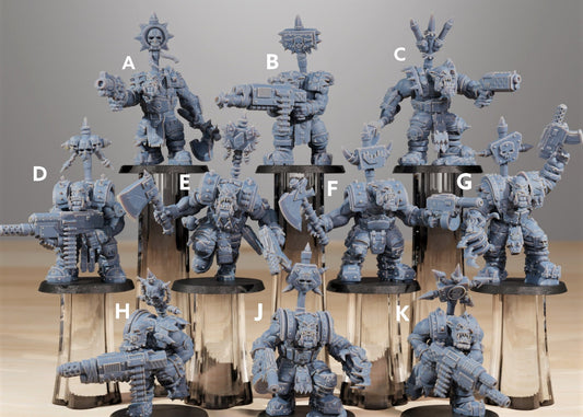 Orkaz Skull crushers by Stationforge