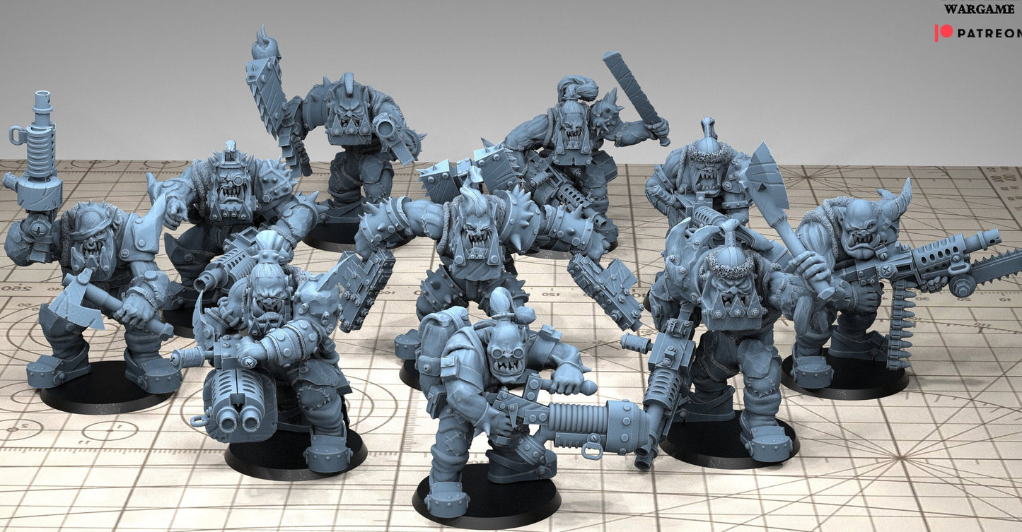 Big Tooth Orkaz Boyz by GGW