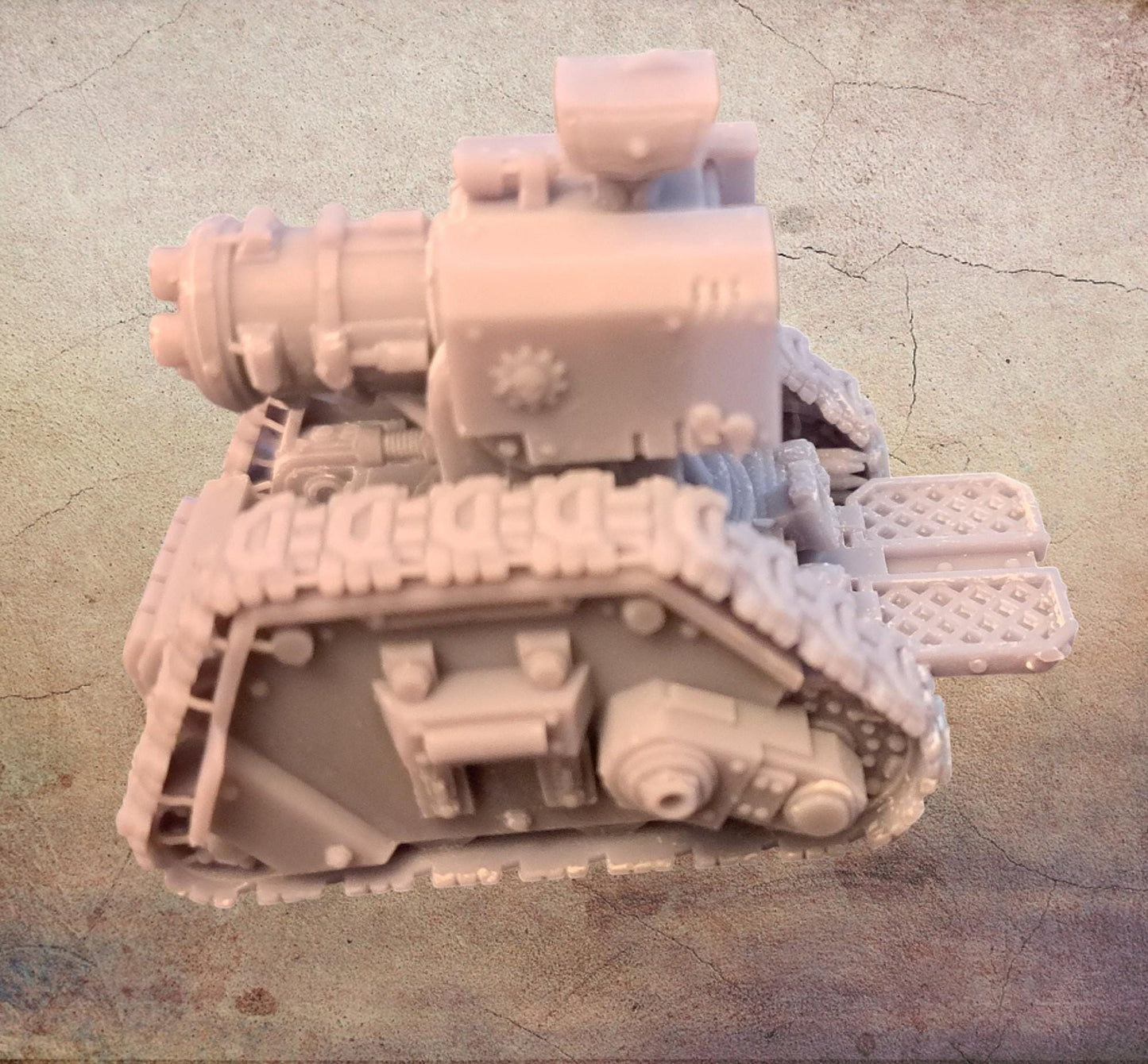 Thunder fire gun on Platform.