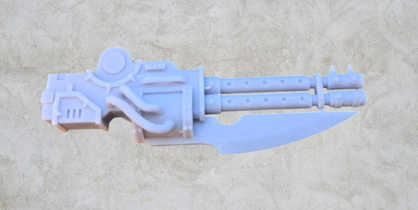 Contemptor Heavy Weapon upgrades (4 variations).