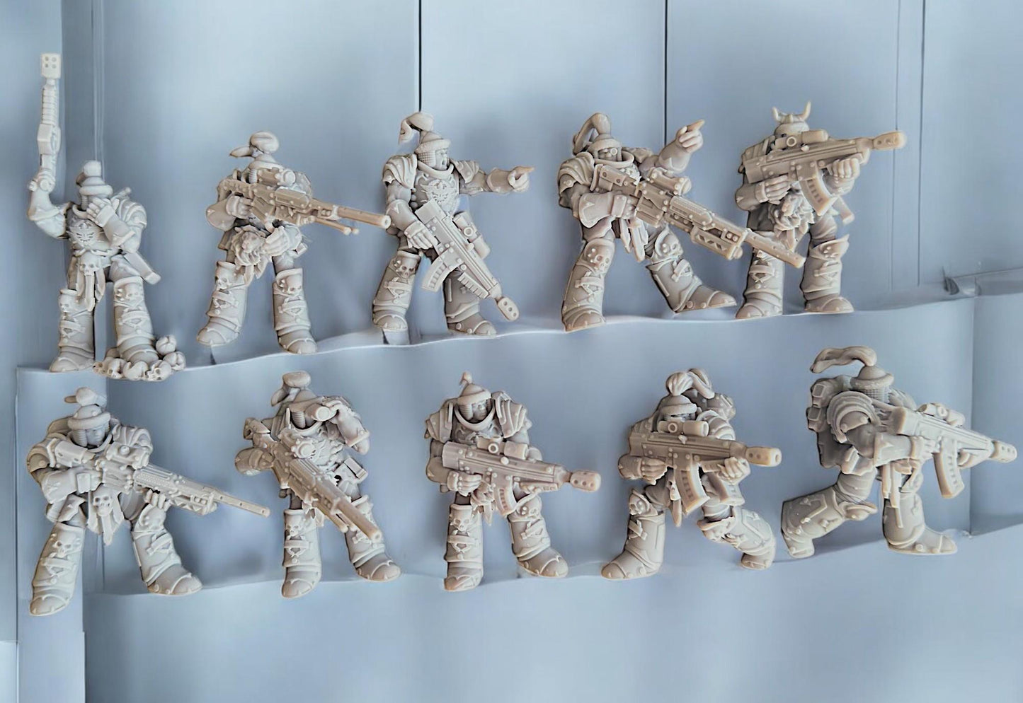 Thunder Warriors squad 2 Unit by GGW (10 figures supplied)