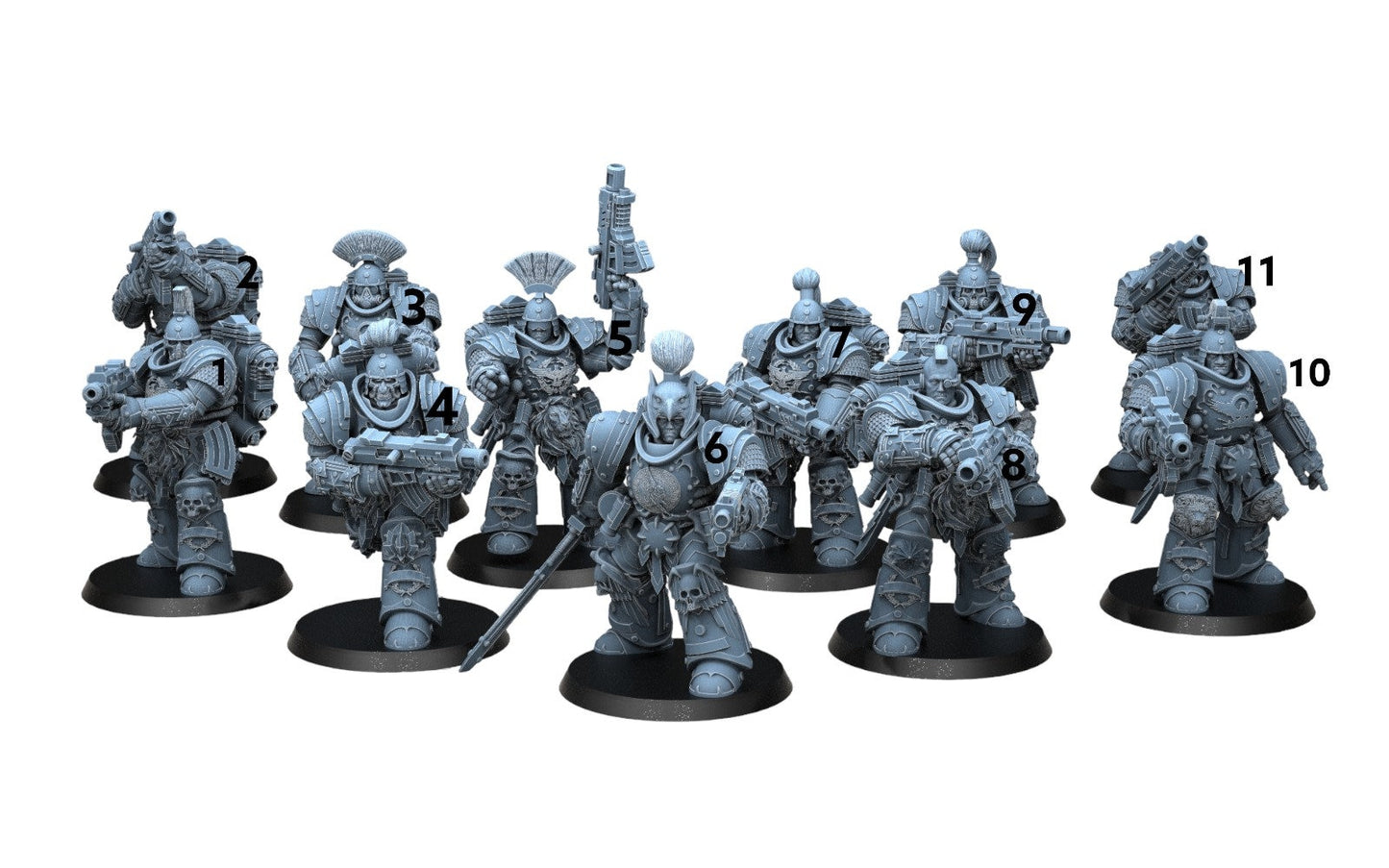 Thunder Warriors SQ1  Unit by GGW