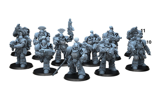 Thunder Warriors SQ1  Unit by GGW
