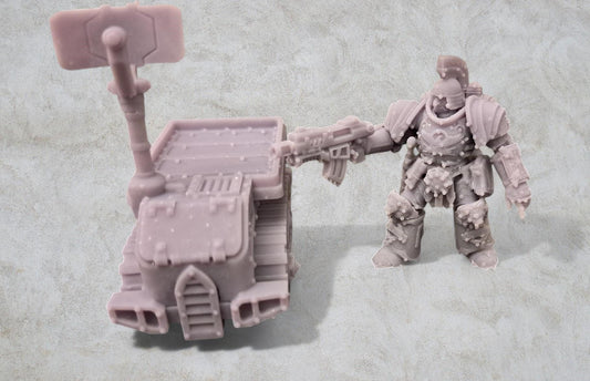 Ore scooter, ( thunder warrior not included/ just for scale).