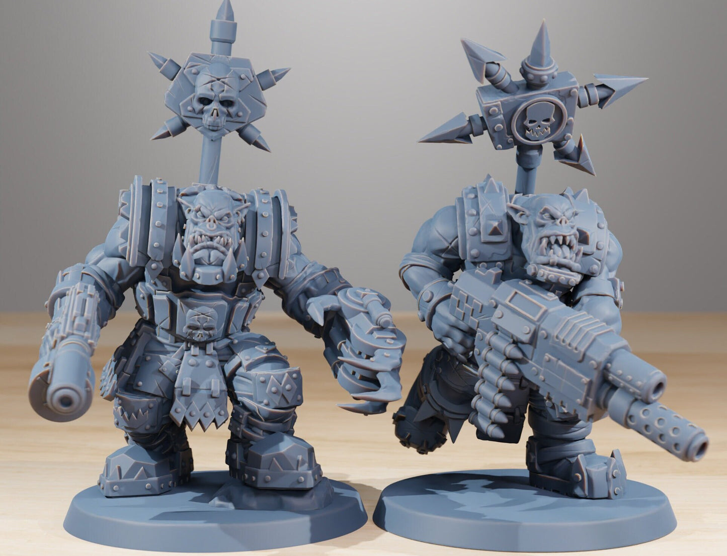 Orkaz Skull crushers x 2 figures by Stationforge