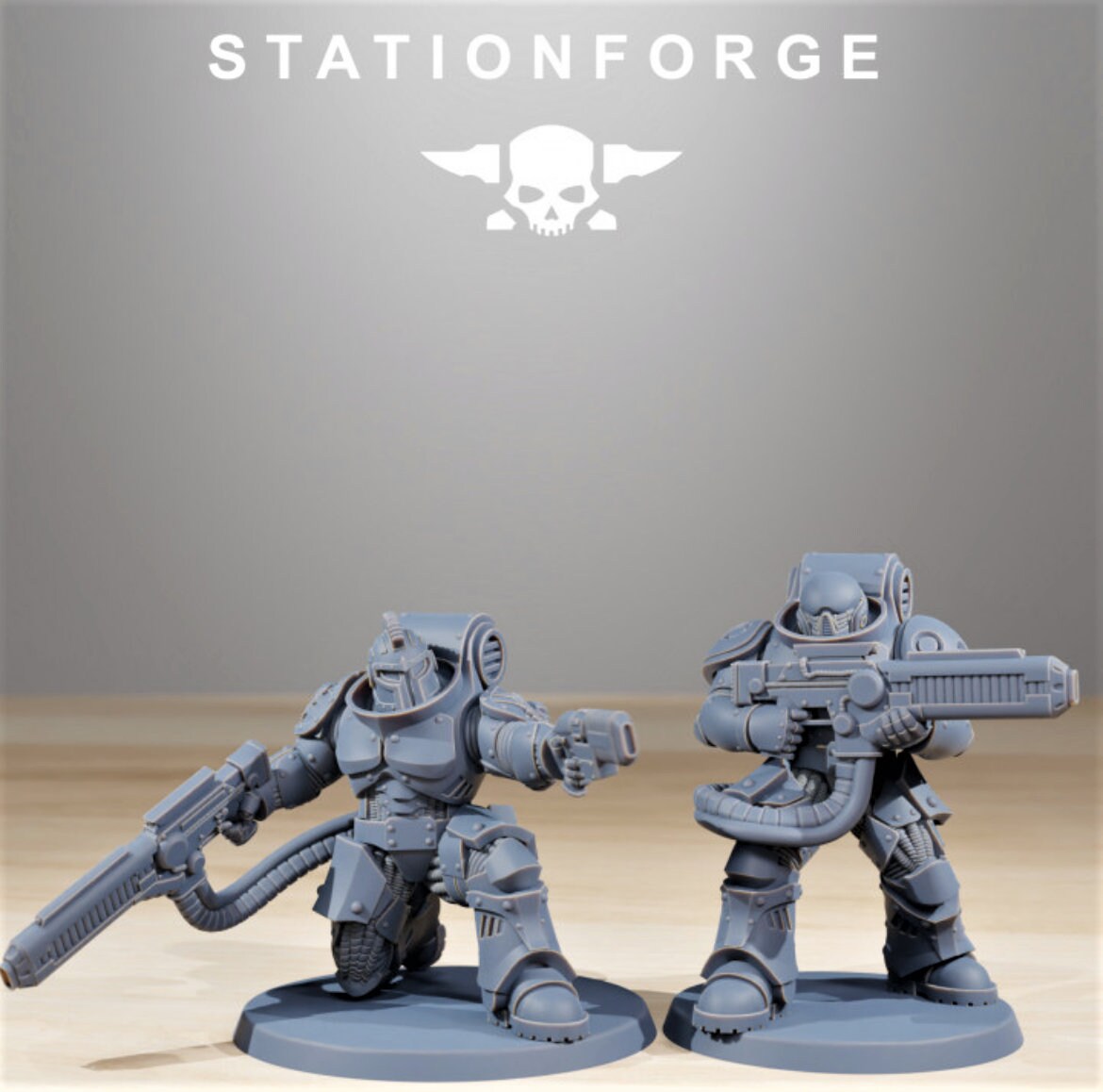 Socratis Exterminator / Marine / Stationforge minatures