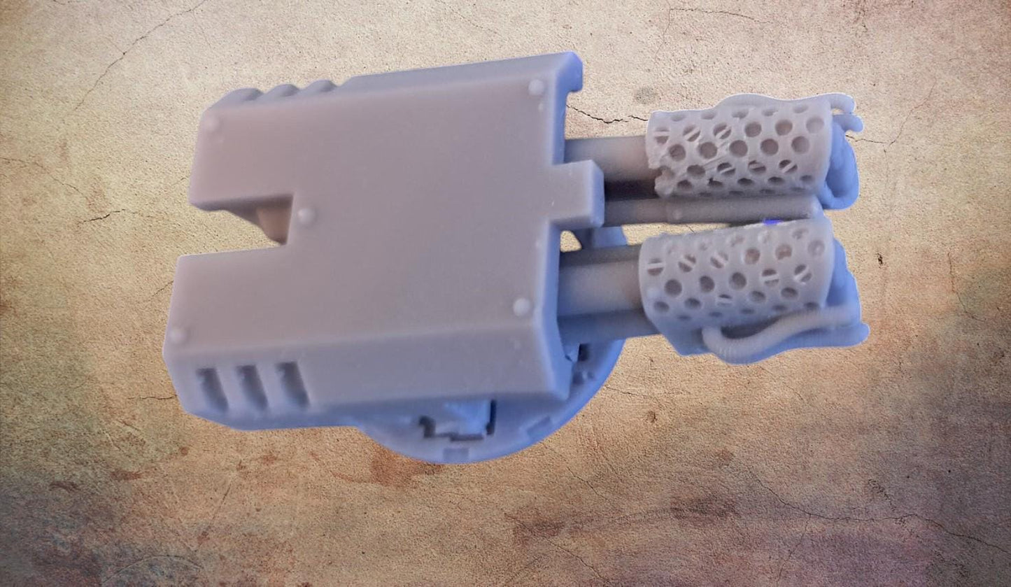 landraider Front gun mount 3.