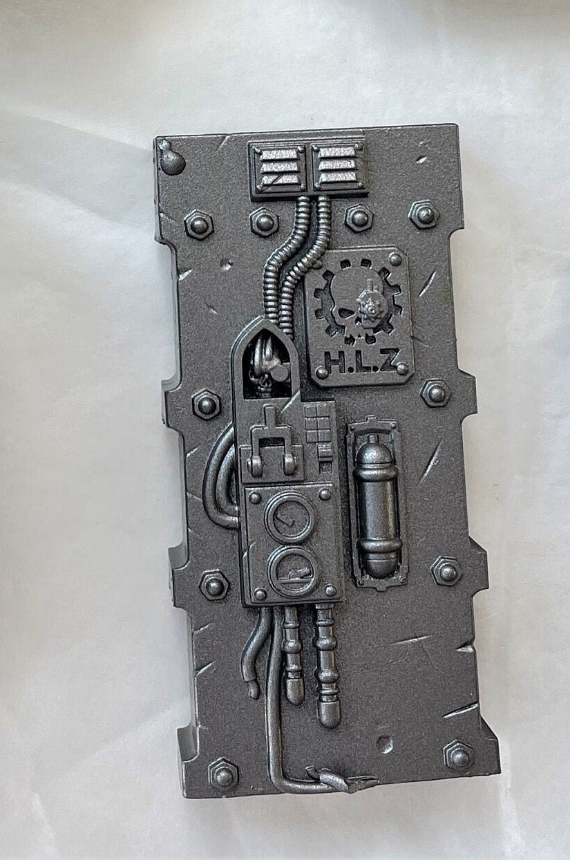 Crashed Spaceship walls and pillars scenery for wargaming