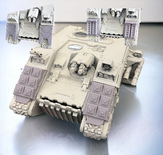 landraider Frag Launchers/track covers