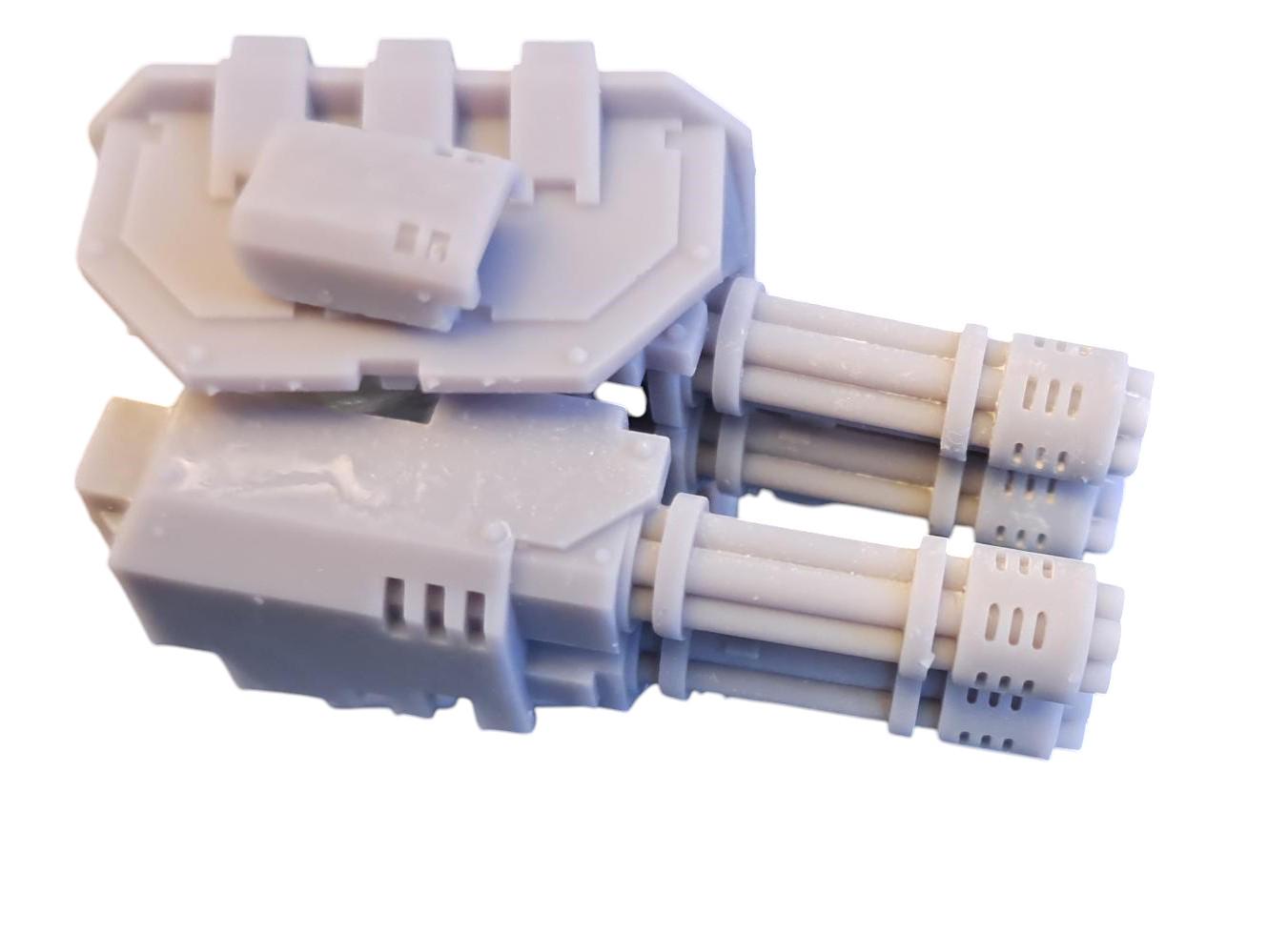 landraider assault cannon Sponsons (set of 2)