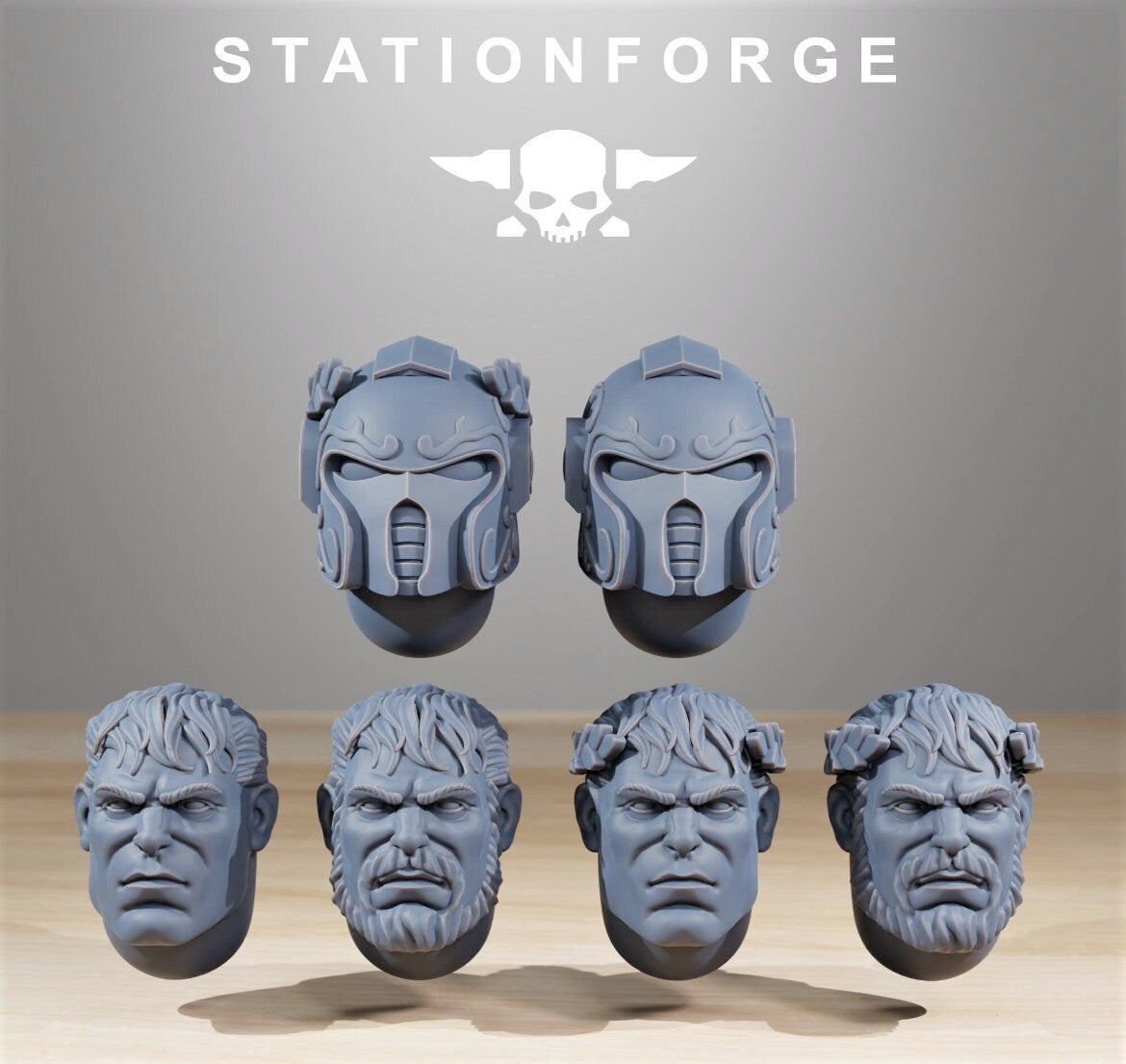 Socratis Archon 3D printed station forge miniatures