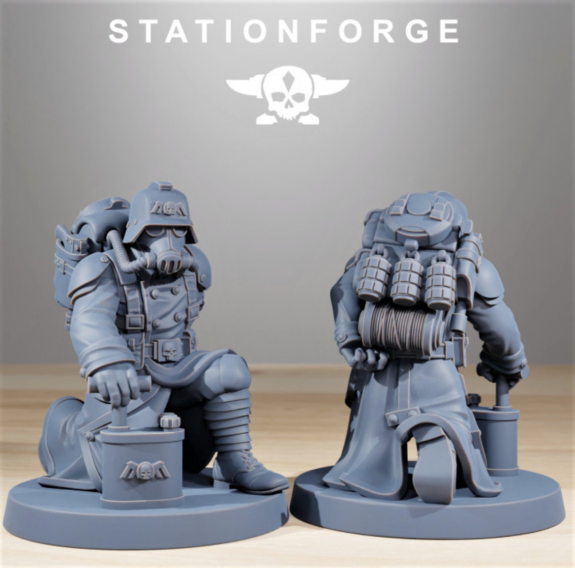 Grimguard Acolytes/ Stationforge minatures