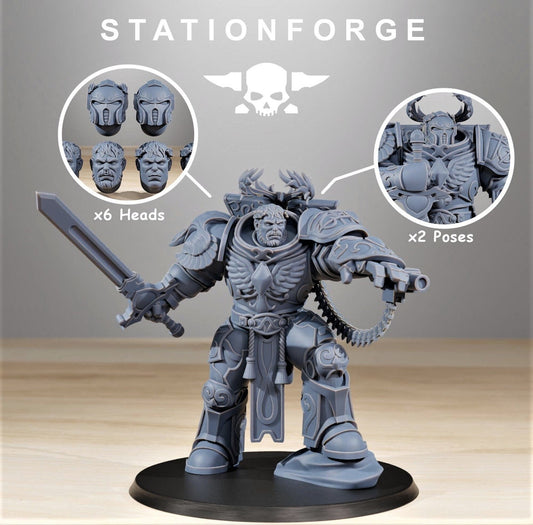Socratis Archon 3D printed station forge miniatures