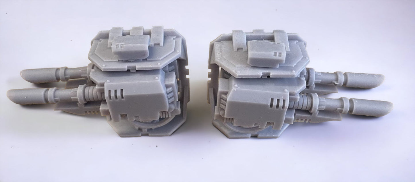 landraider twin Las cannons Sponsons
