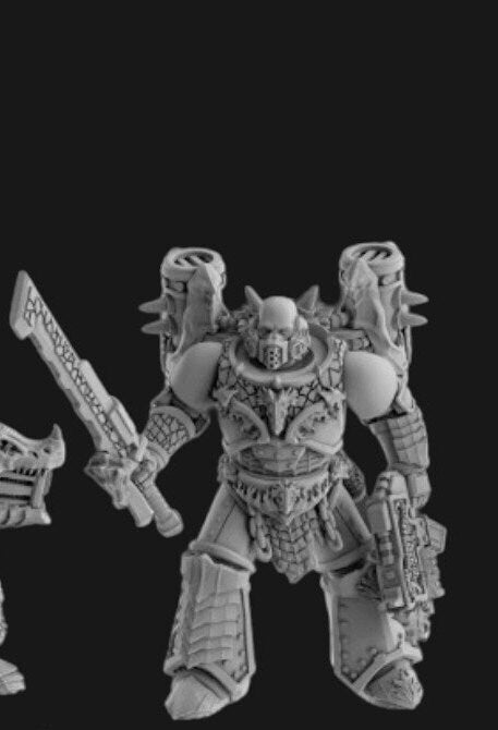 Socratis - Fire Lizard Warriors Order - x5 Assault Squad 32mm  Bases by DakkaDakka