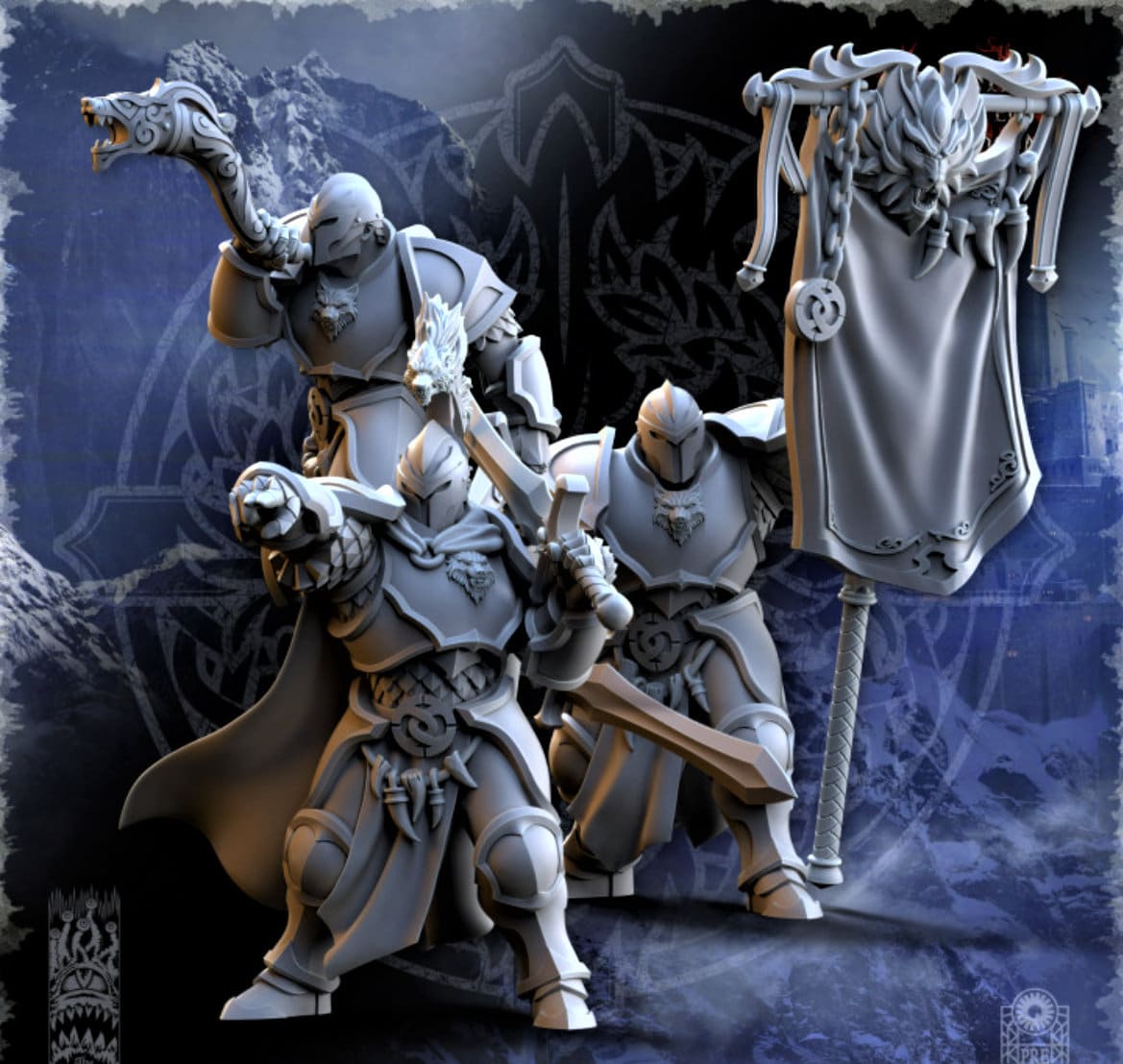Wolf Warriors  Command Group by Beholder